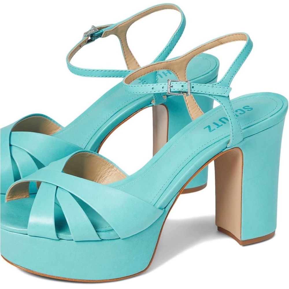 NWT Schutz Keefa Leather Sandal